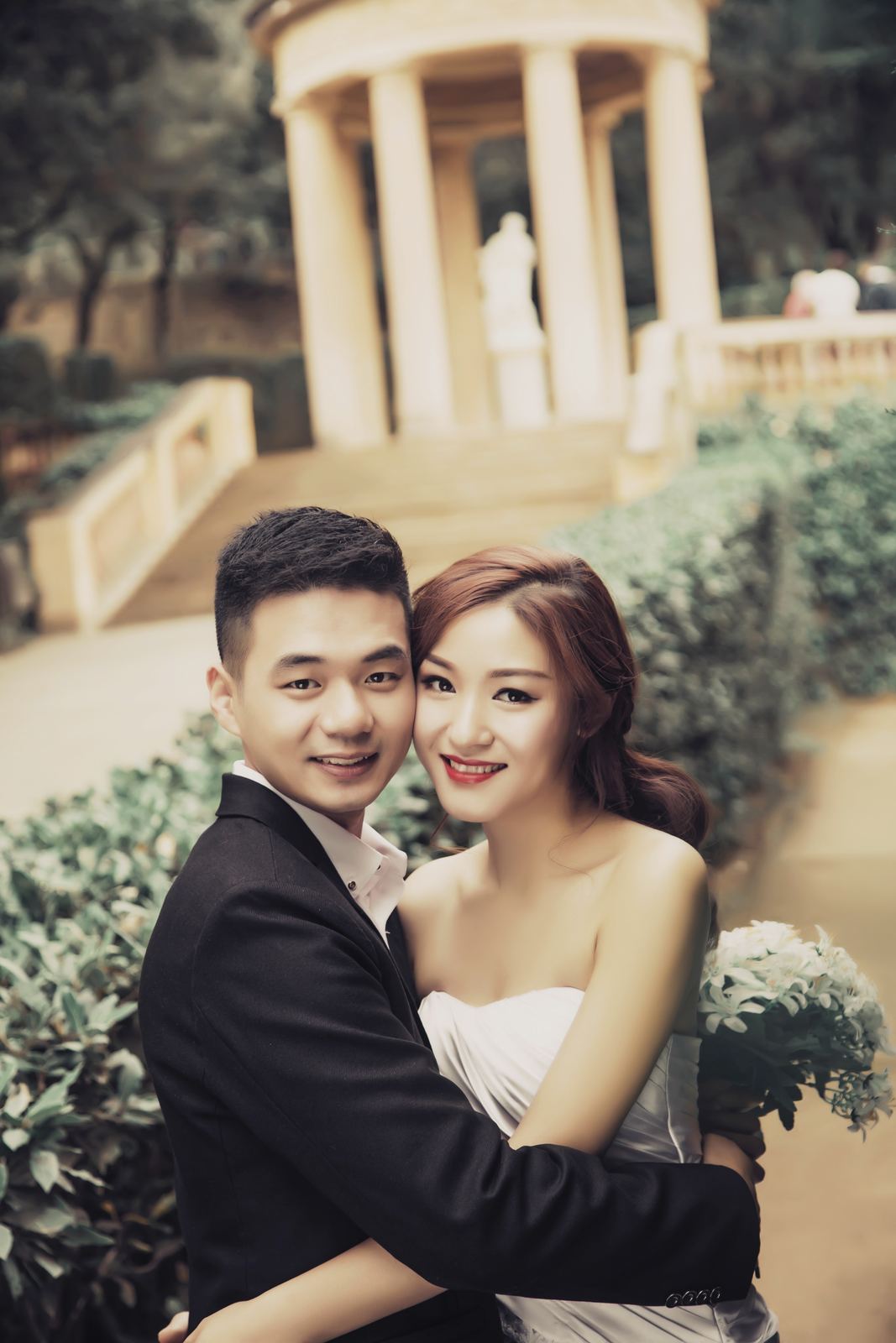 迷宫花园婚纱照 - 巴塞罗那