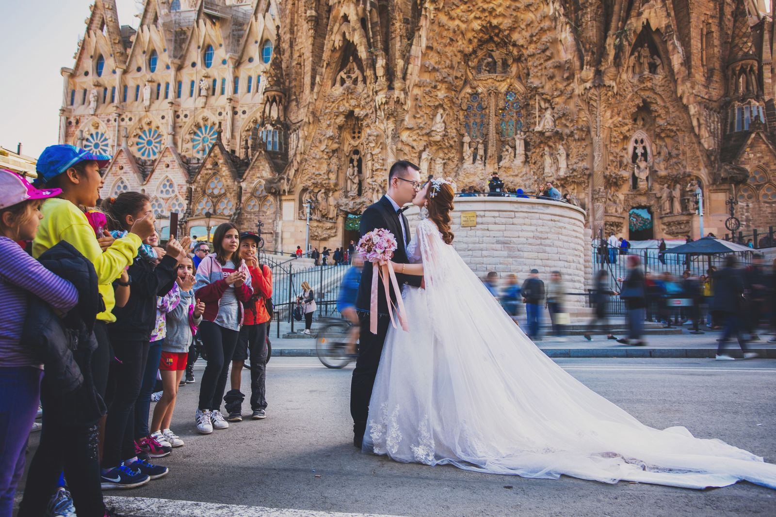 圣家堂婚纱照 - 巴塞罗那